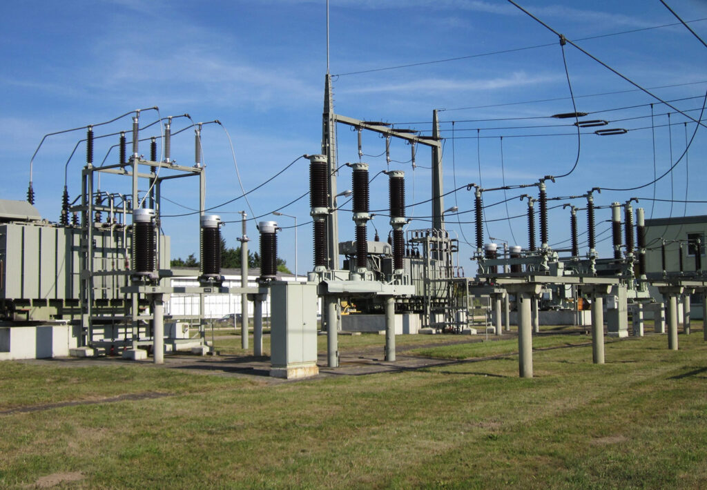 Outdoor Electrical Substation Example